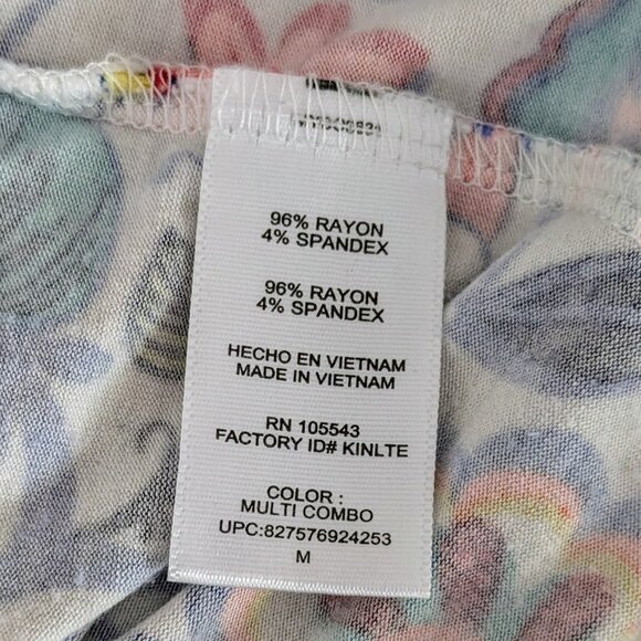 MILLY Women's Sleeveless Maxi Dress  Size M  Multi Color Combo Print - Picture 7 of 7